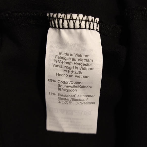 🌹J. Crew Factory Cropped Everyday Leggings XXL Black - Picture 6 of 8